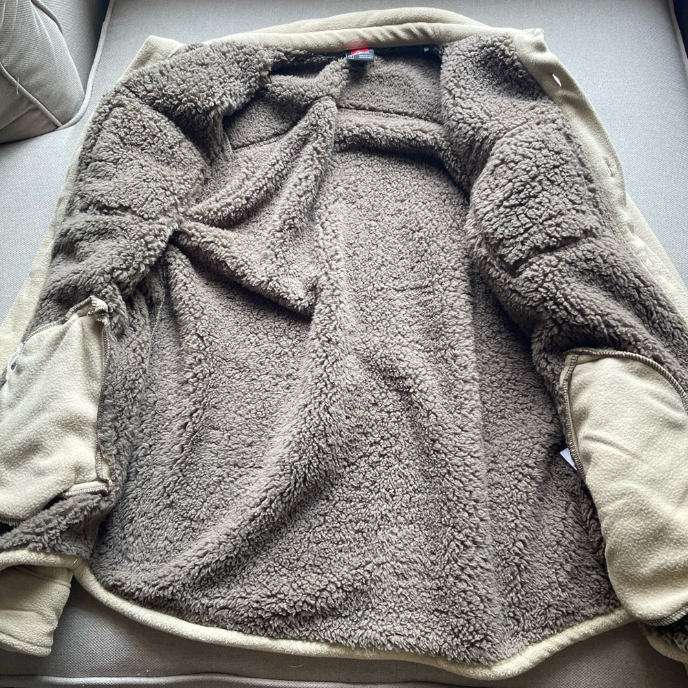 Quiksilver Tan Fleece Jacket - Picture 4 of 4